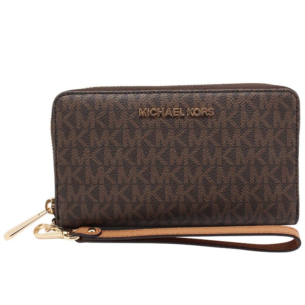 Michael Kors Women's Jet Set phone case wallet